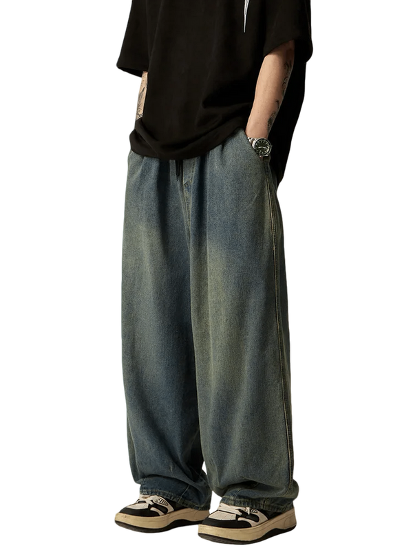 SHADOW BAGGY DENIM