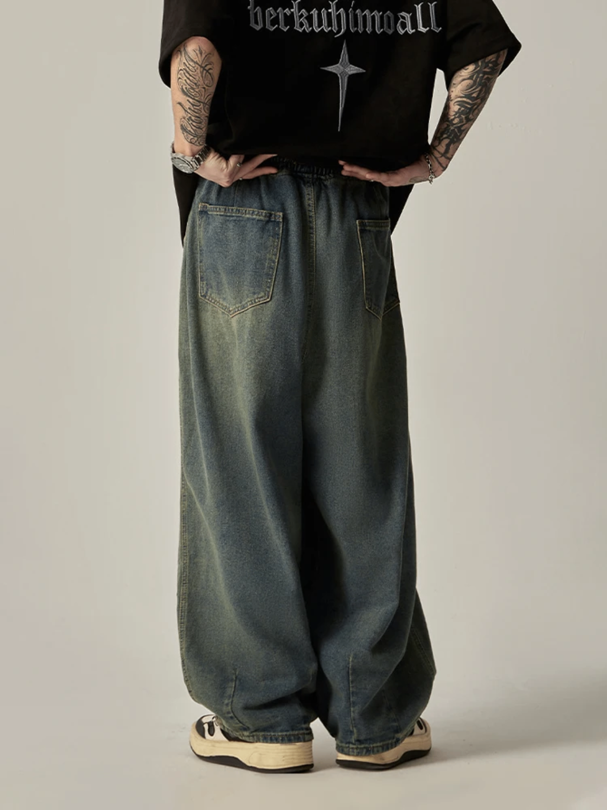 SHADOW BAGGY DENIM